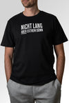Vorschau des Organic Unisex T-Shirts von Maondo mit dem Design Zu kurz geraten in der Farbe Black