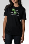 Vorschau des Organic Unisex T-Shirts von Maondo mit dem Design Gamer Chemistry in der Farbe Black