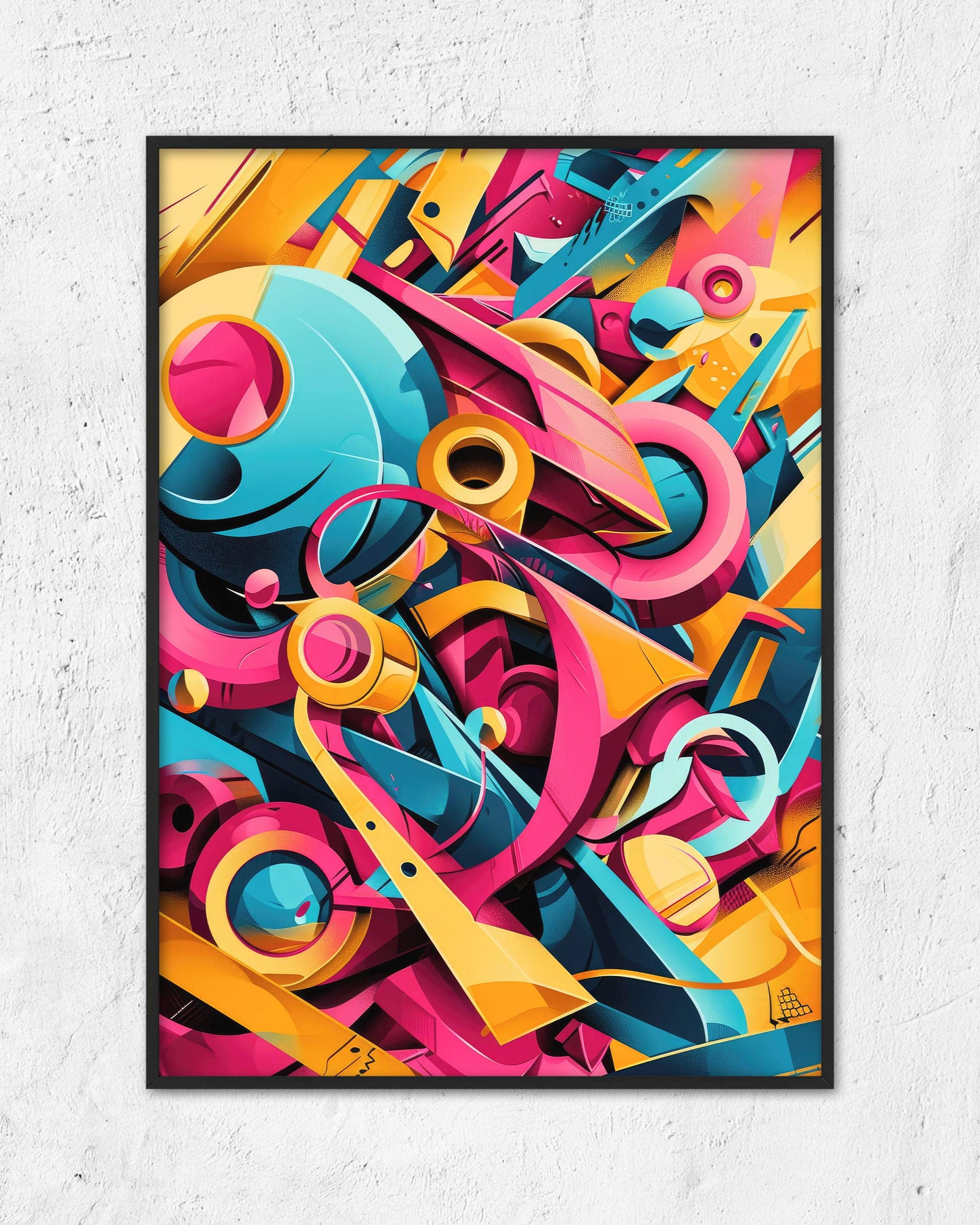 Swift Swirls | 3-Type Poster