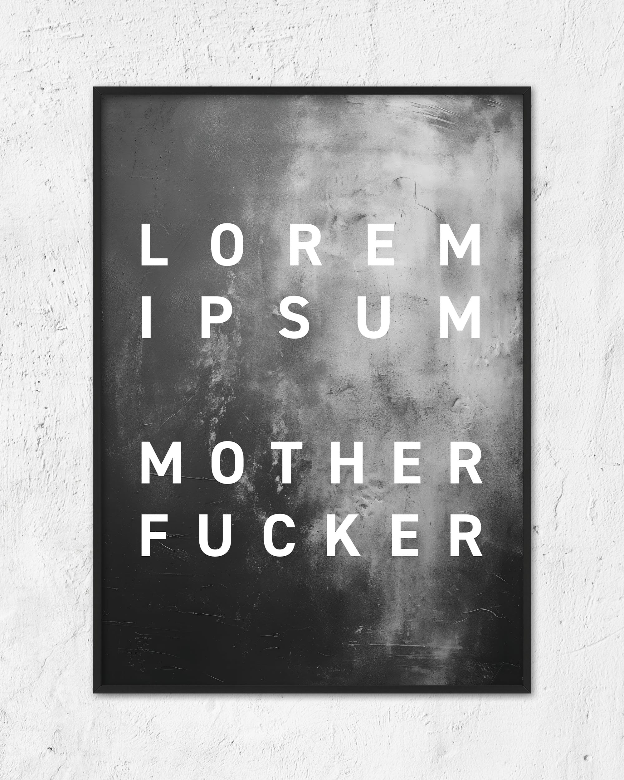 Lorem Ipsum | 3-Type Poster