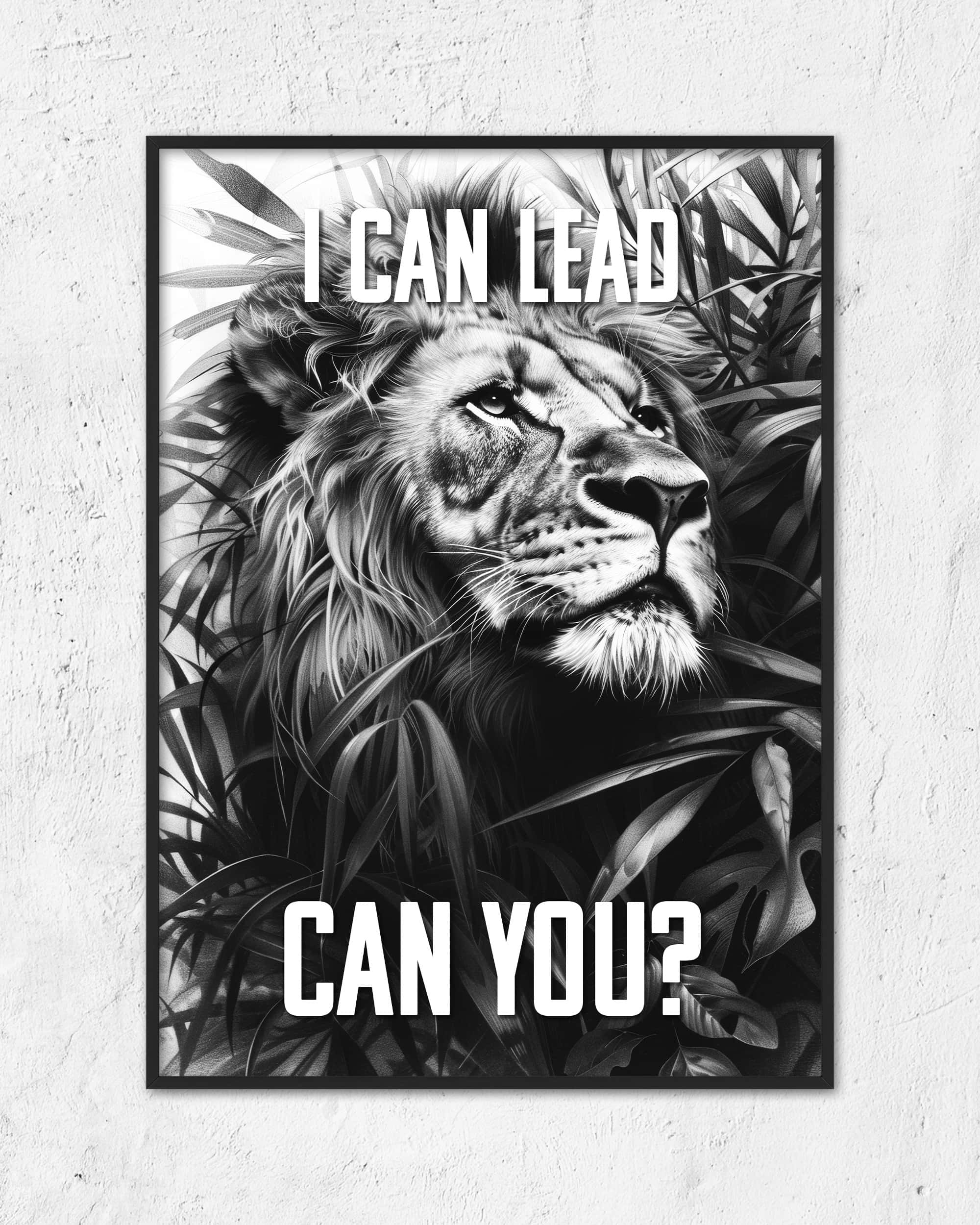 I can lead | 3-Type Poster