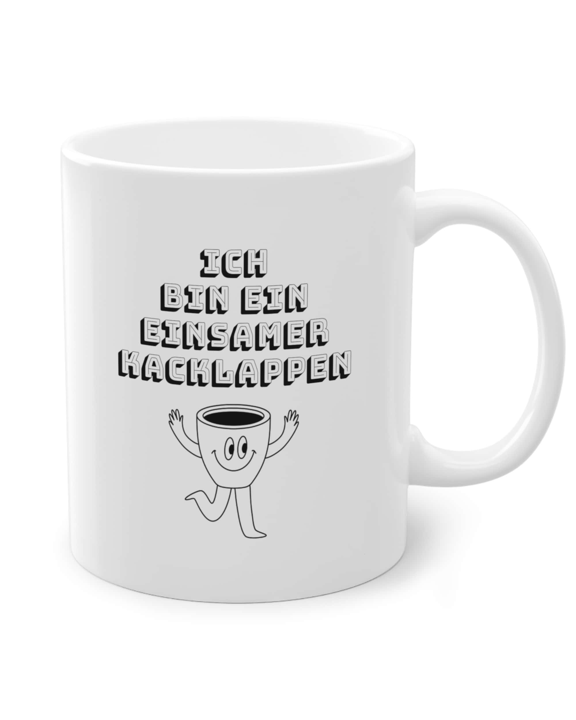 Einsamer Kacklappen | Tasse