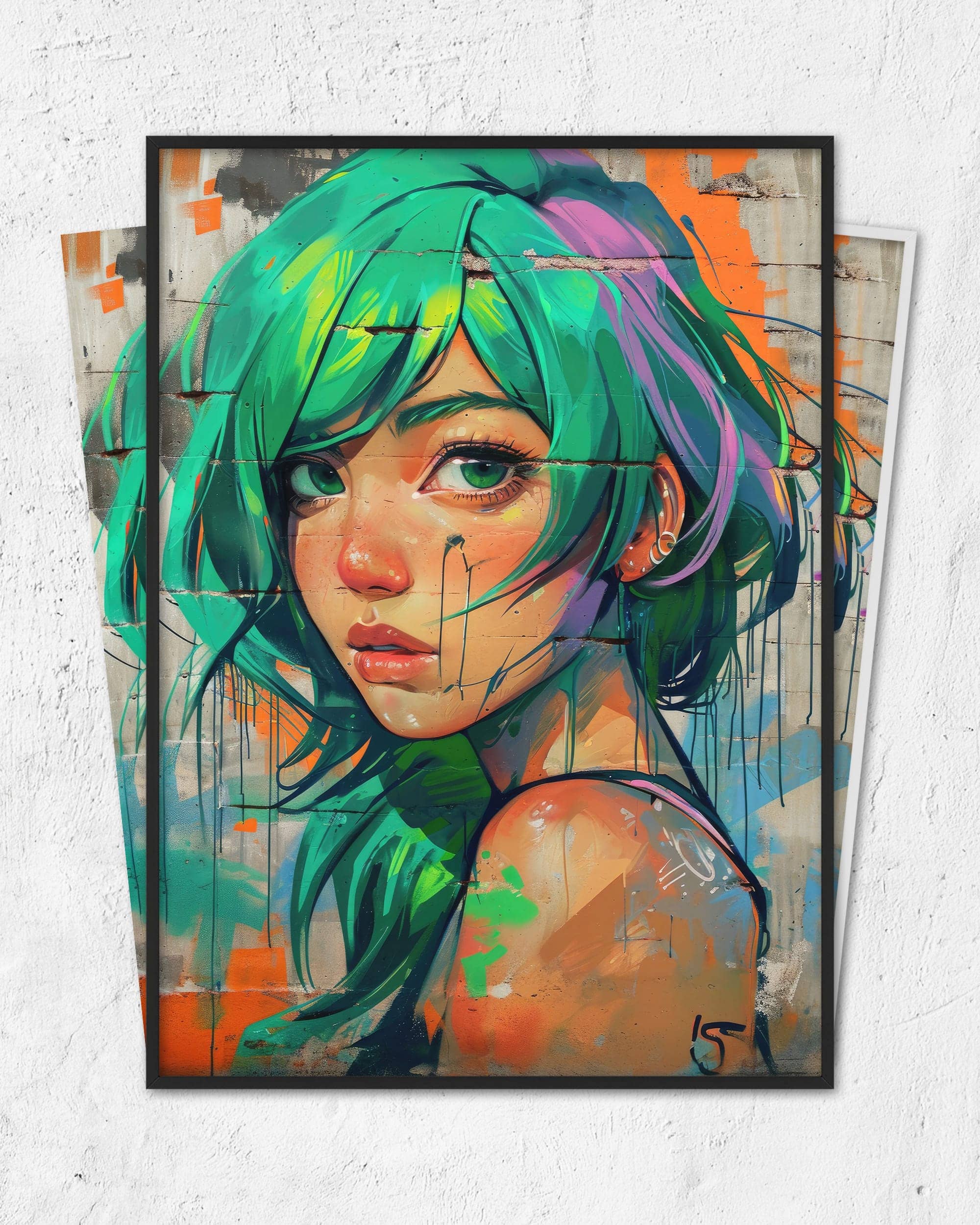 Green Girlfriend | 3-Type Poster