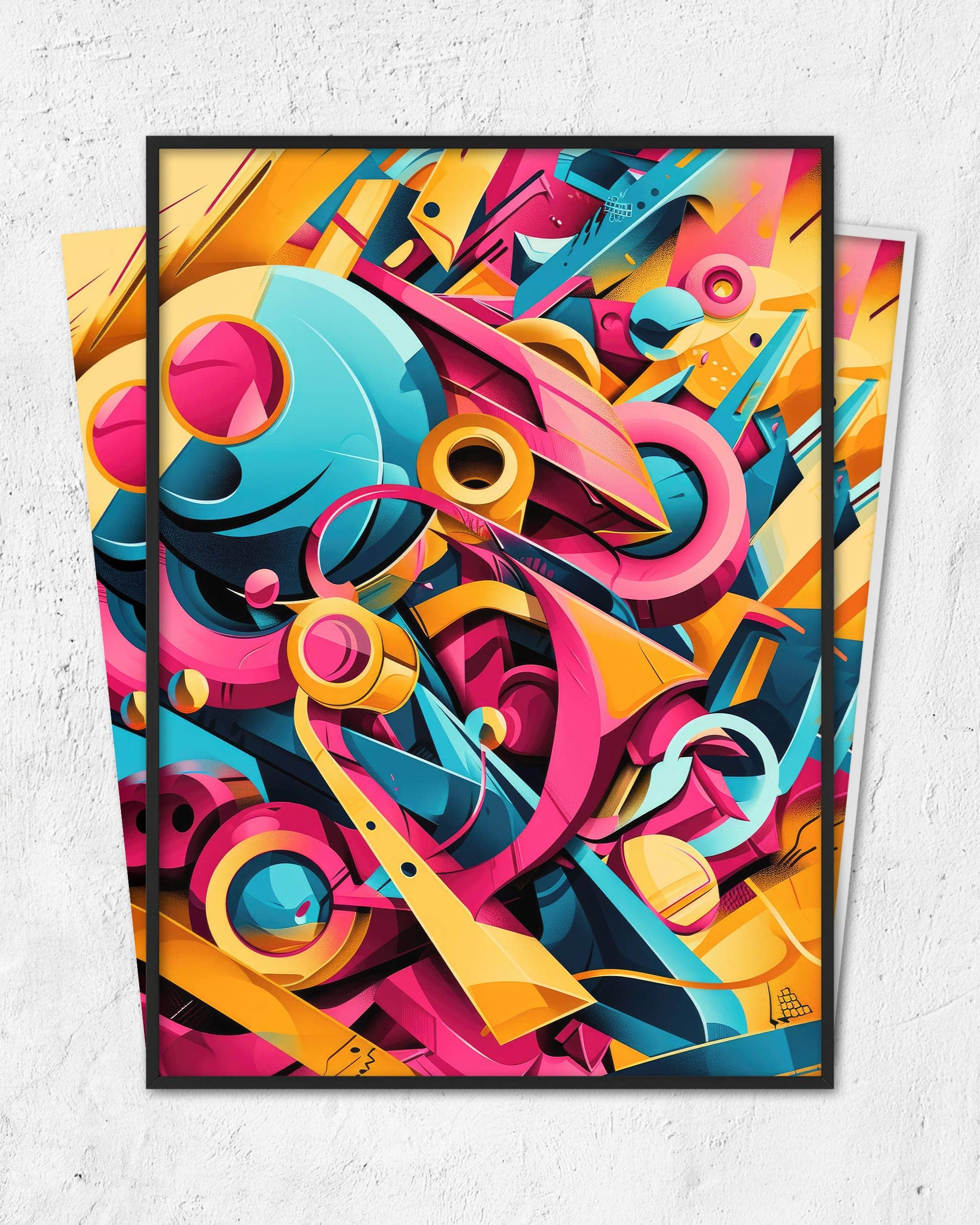 Swift Swirls | 3-Type Poster