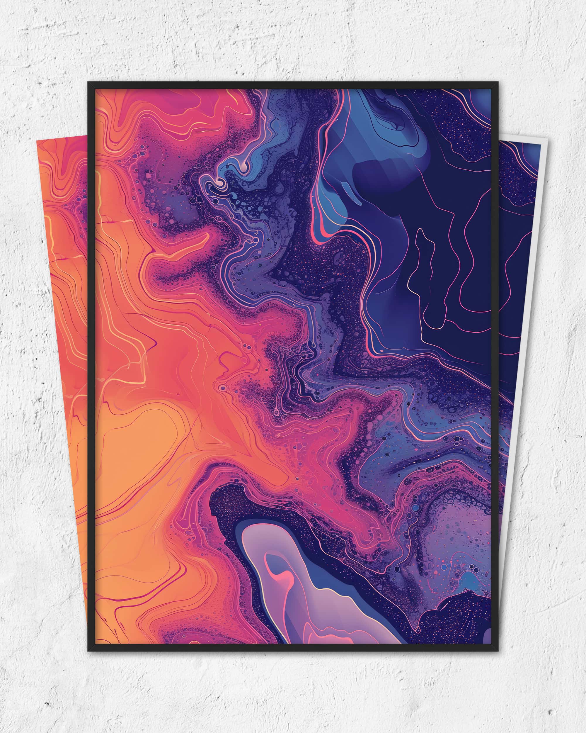 Wasserfarben | 3-Type Poster