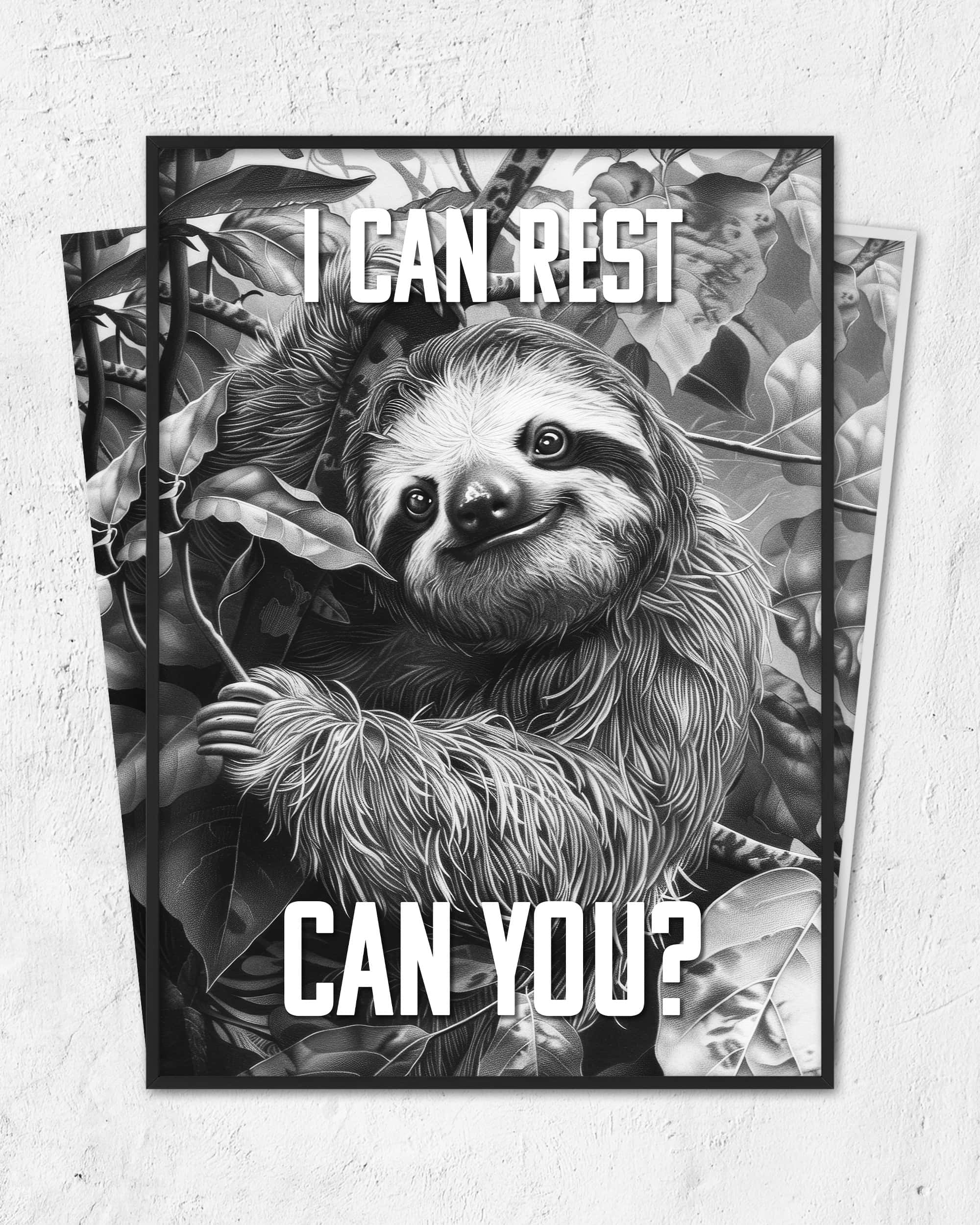 I can rest | 3-Type Poster
