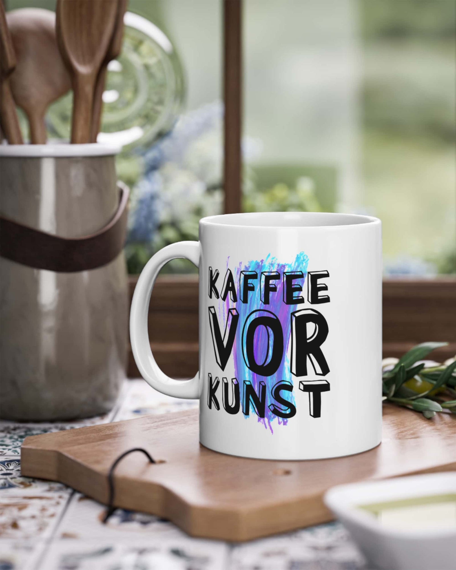 Kaffee vor Kunst | Tasse