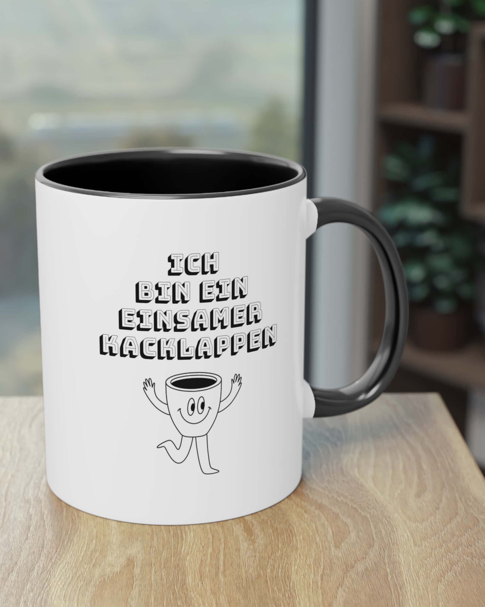 Einsamer Kacklappen | Tasse