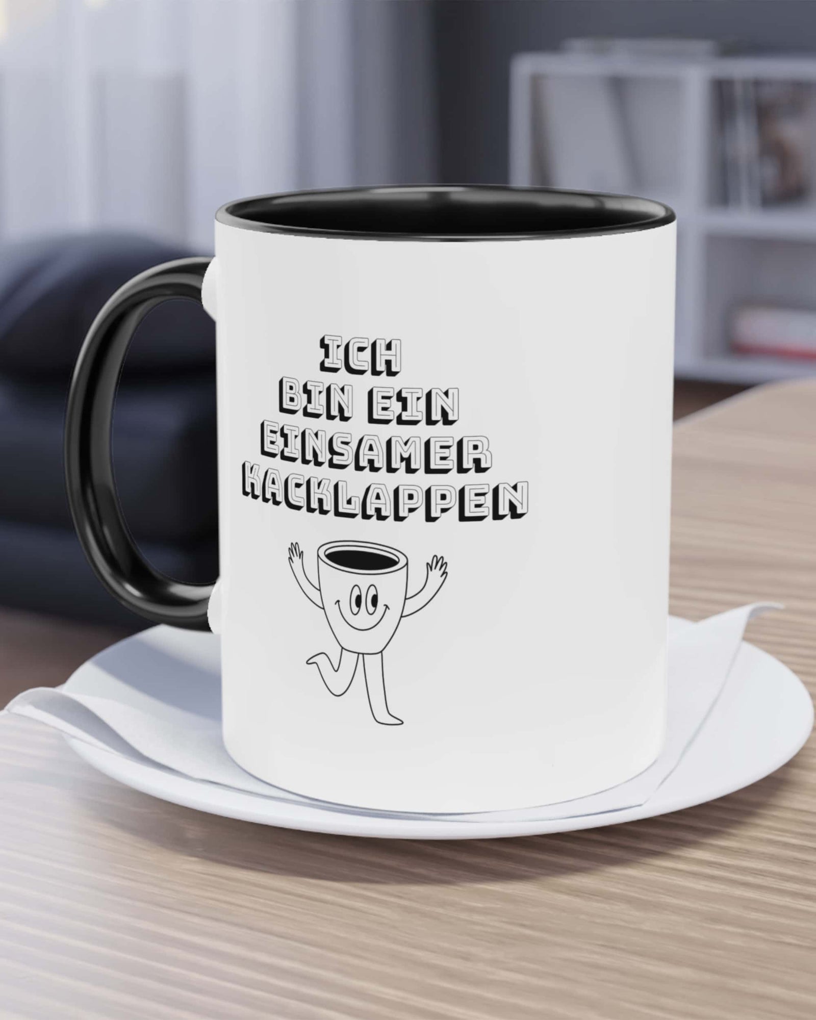 Einsamer Kacklappen | Tasse