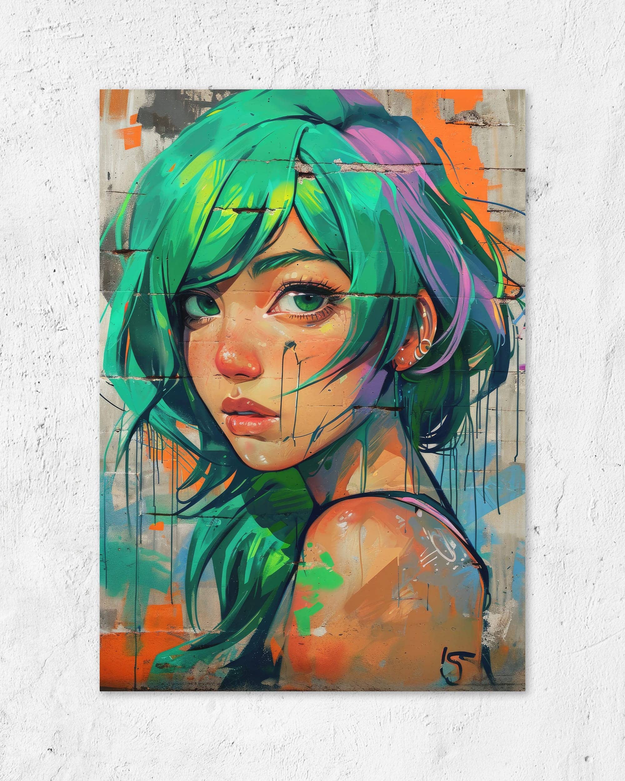 Green Girlfriend | 3-Type Poster
