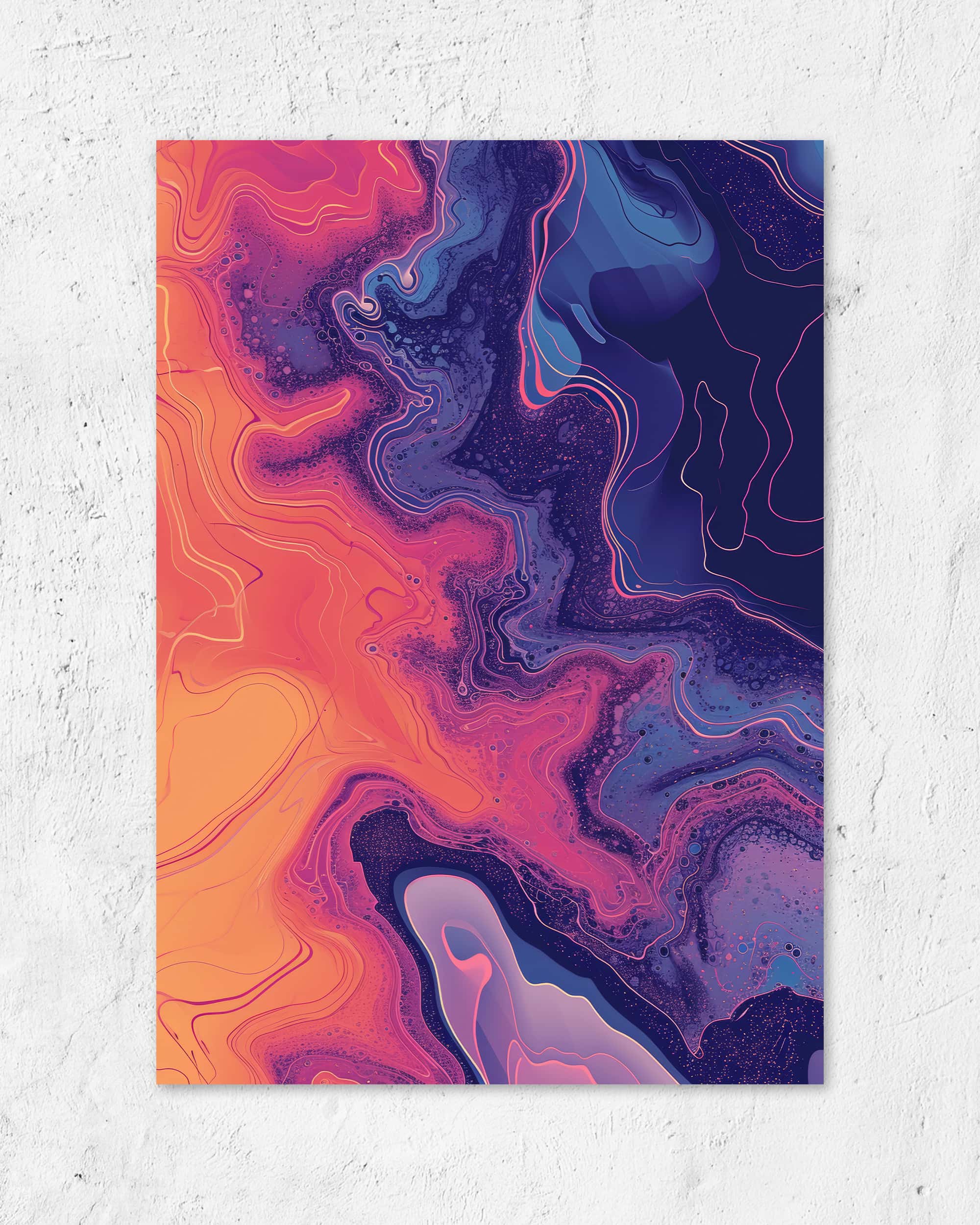 Wasserfarben | 3-Type Poster