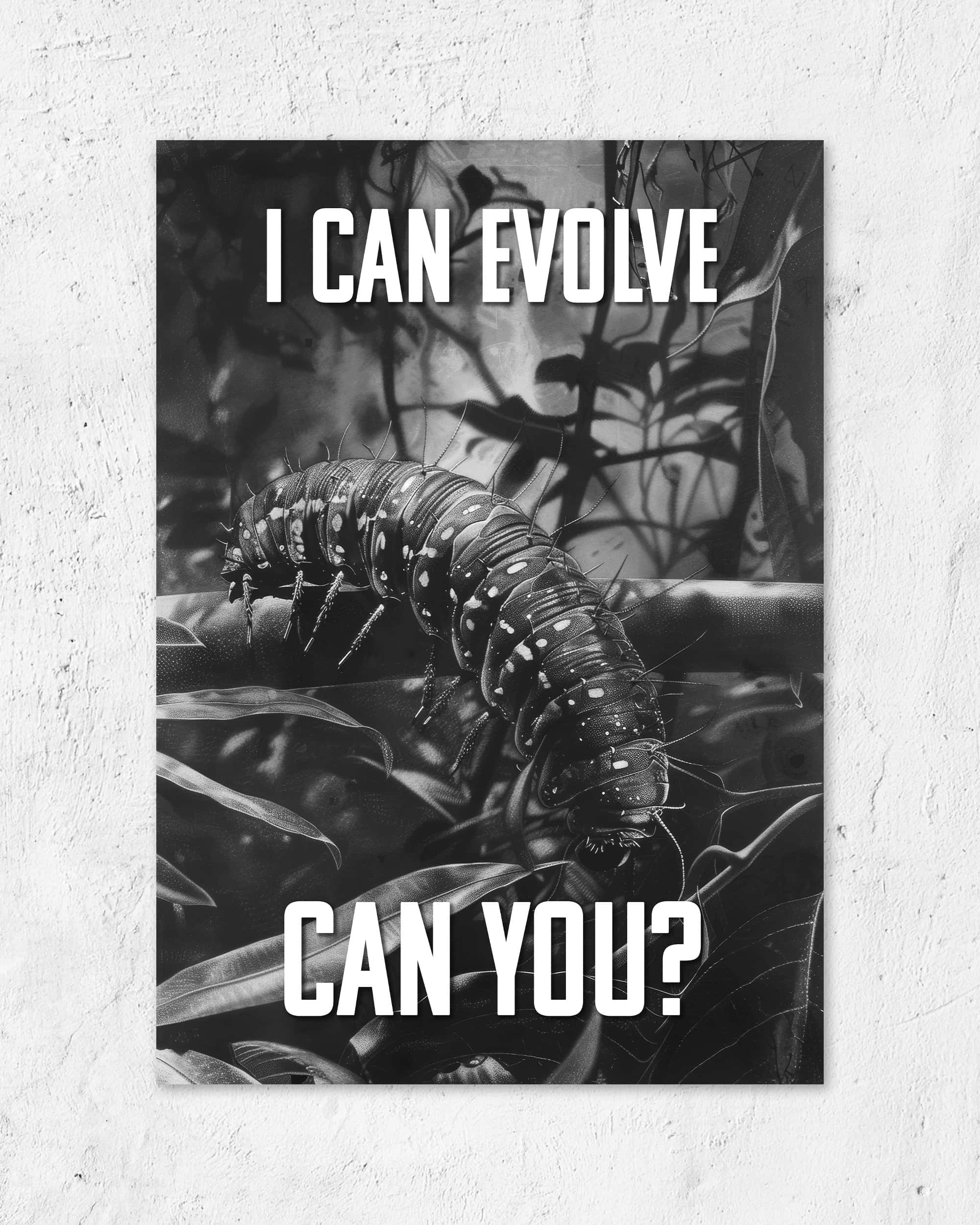 I can evolve | 3-Type Poster