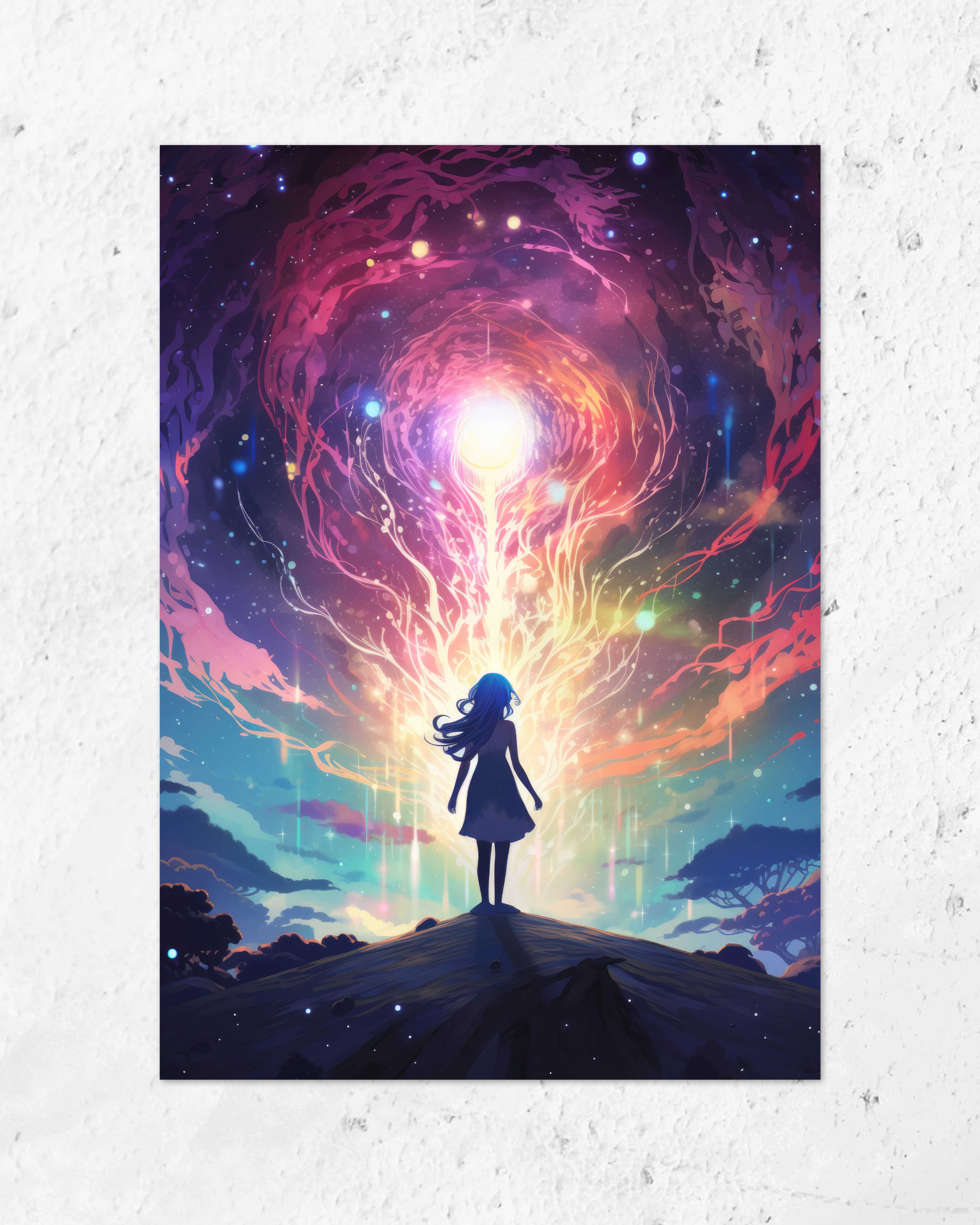 Starlight Maiden Kim - Poster (mit Rahmen)