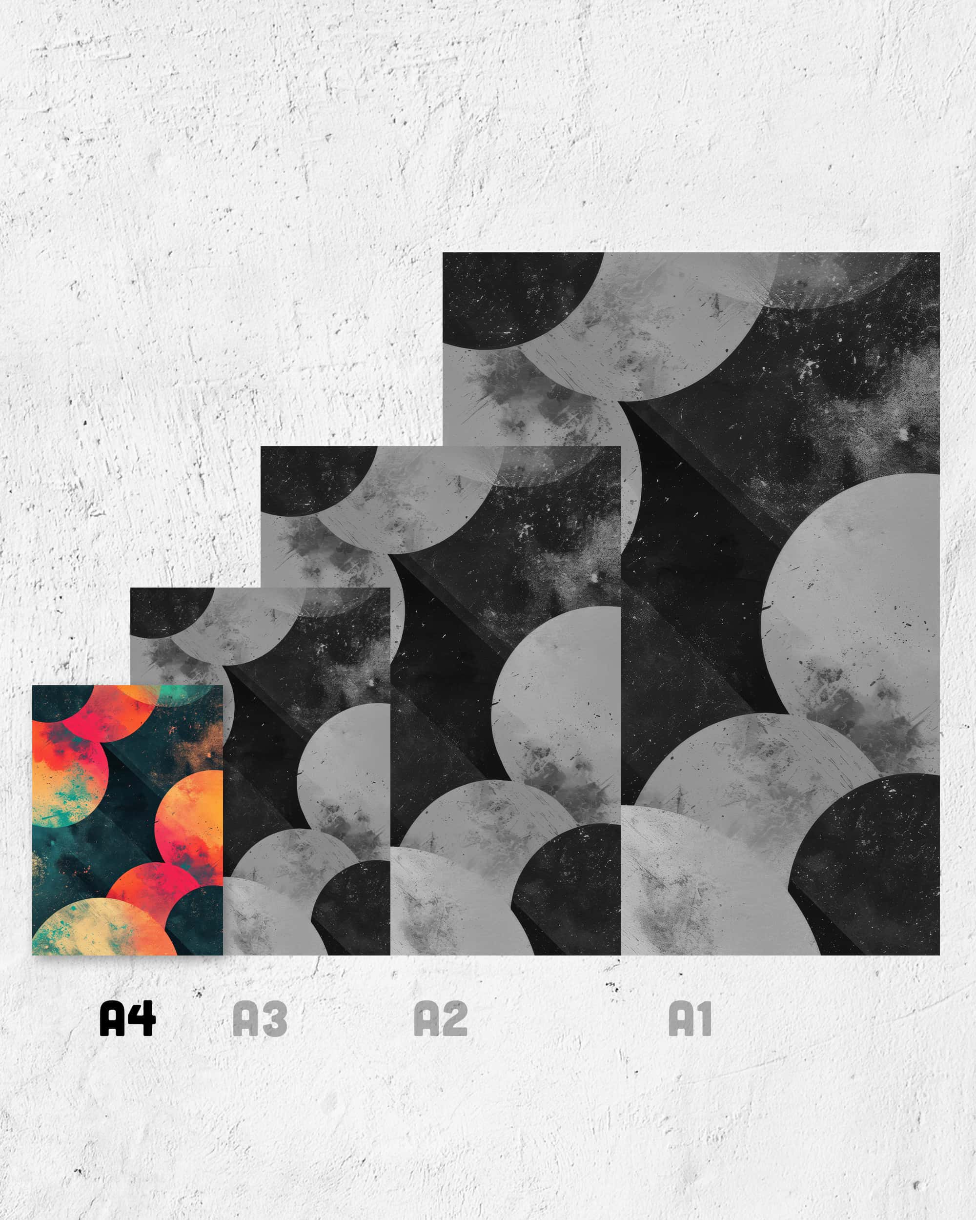 Retrometrie | 3-Type Poster