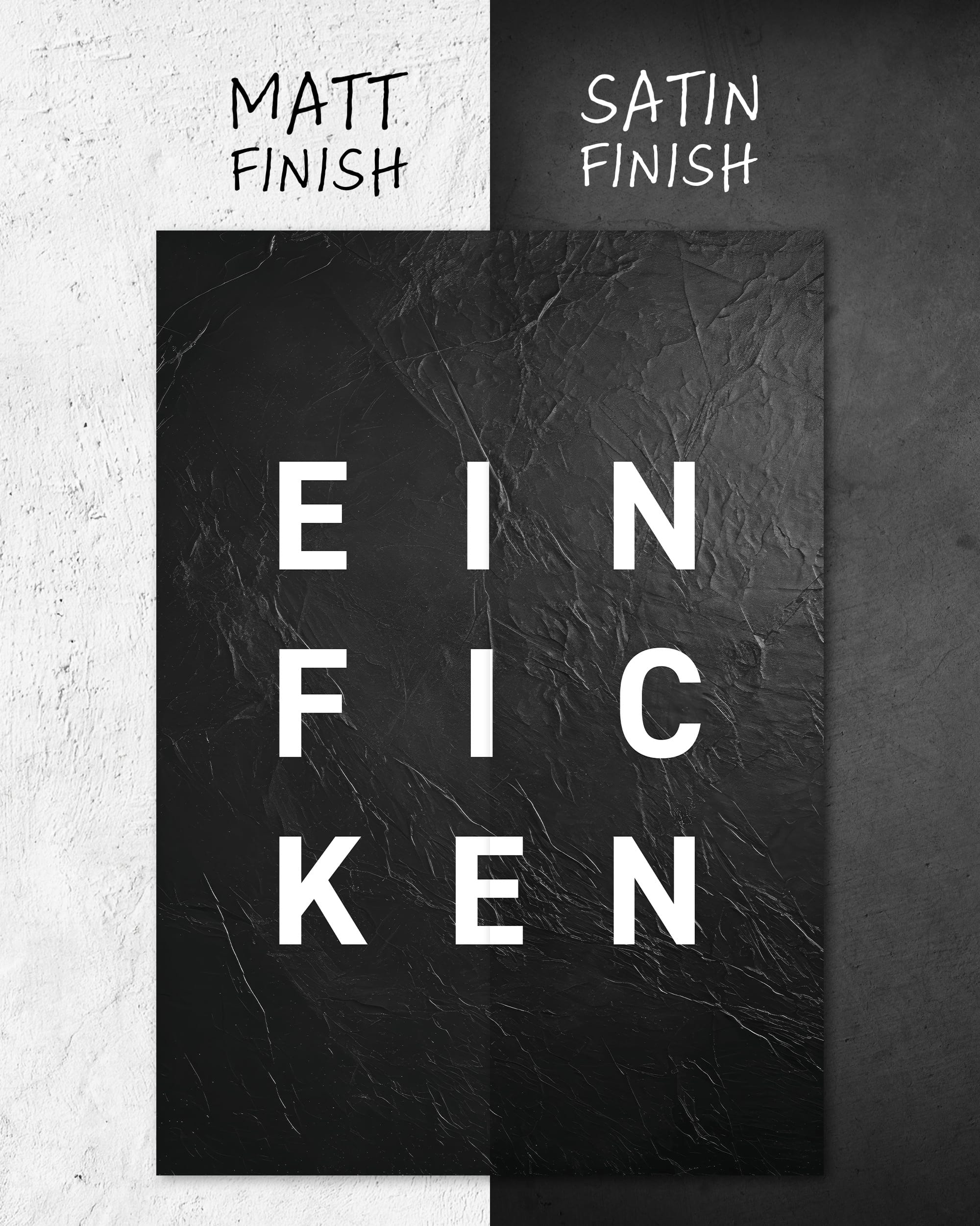 Ein Fic Ken | 3-Type Poster