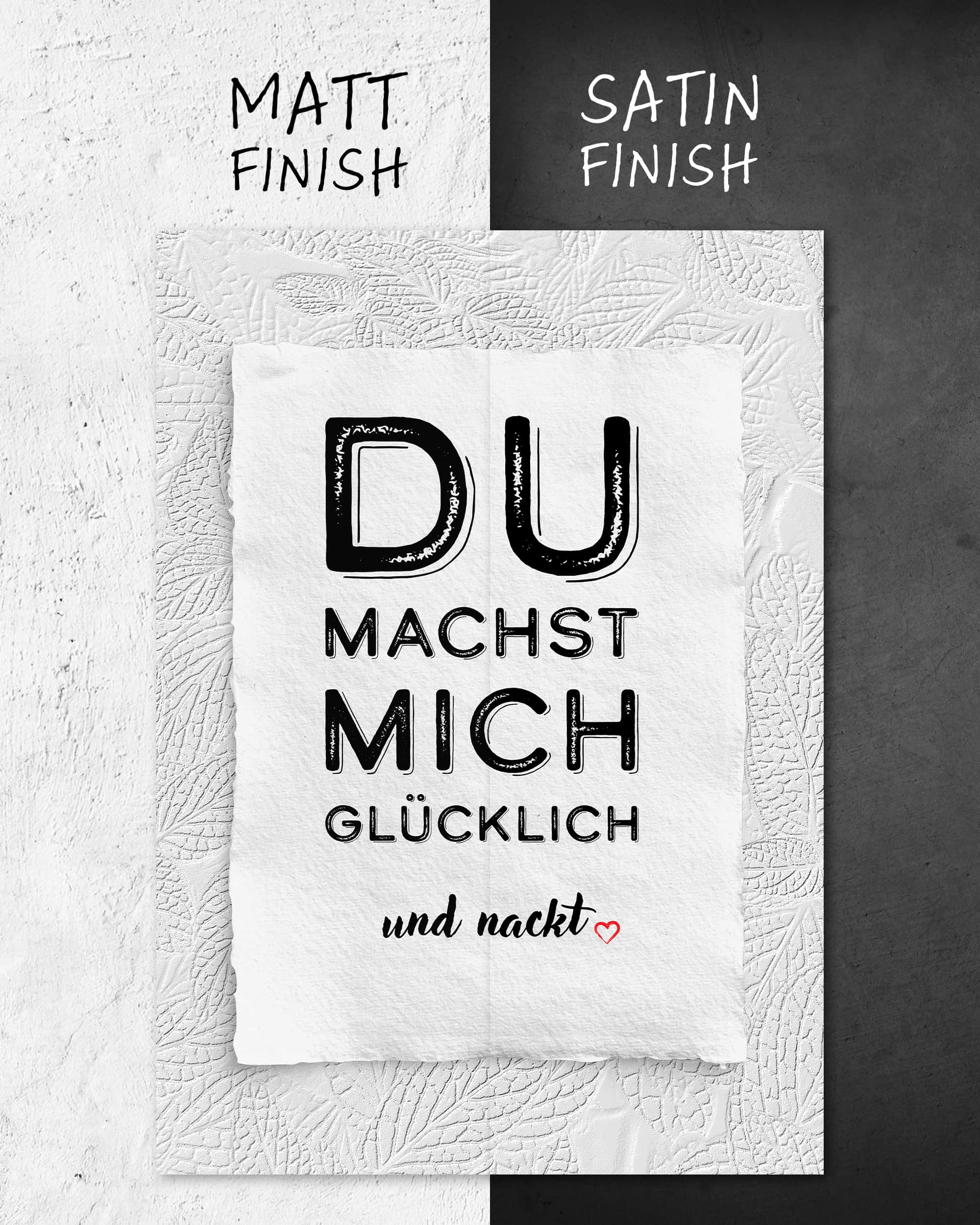 Glück im Glück | 3-Type Poster