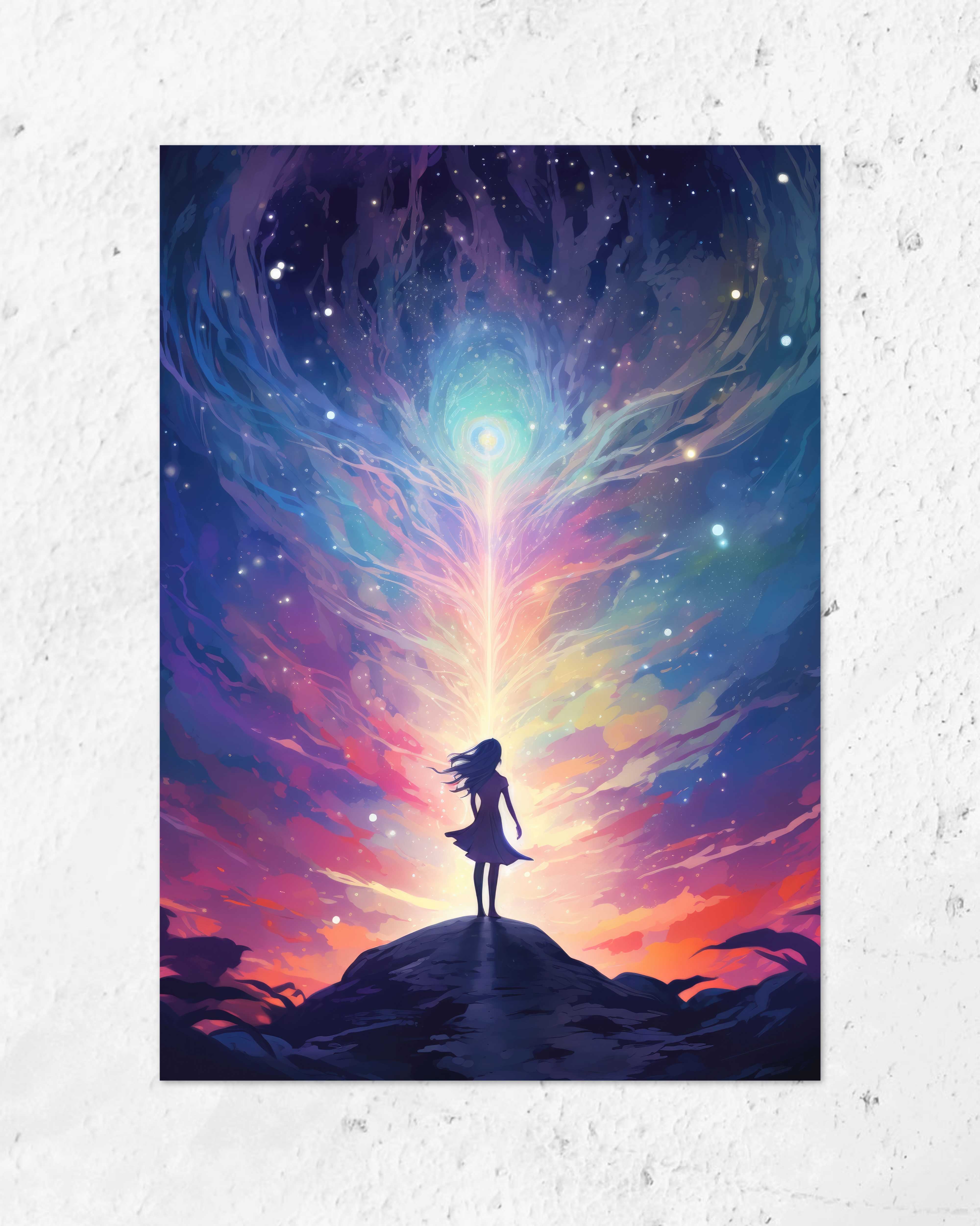 Starlight Maiden Anne - Poster (mit Rahmen)