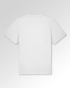 Packshot der unbedruckten Seite des Organic Unisex T-Shirts von Maondo im Heavy Fit mit dem Design Blaumachen in der Farbe White