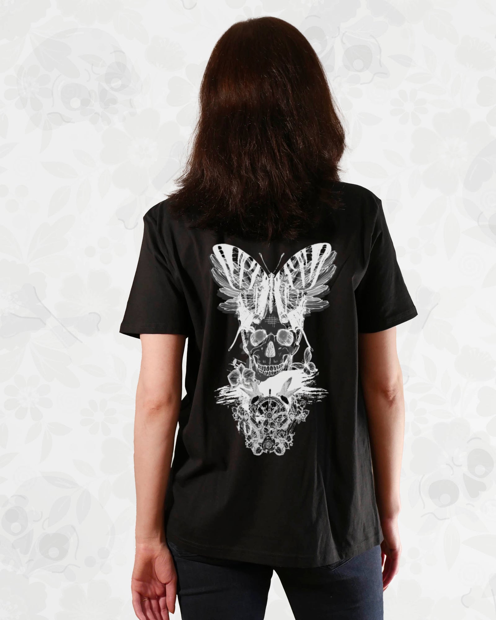 Bones & Butterflies | 3-Style T-Shirt