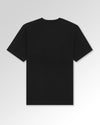 Packshot der unbedruckten Seite des Organic Unisex T-Shirts von Maondo im Oversized Fit mit dem Design Blaumachen in der Farbe Black