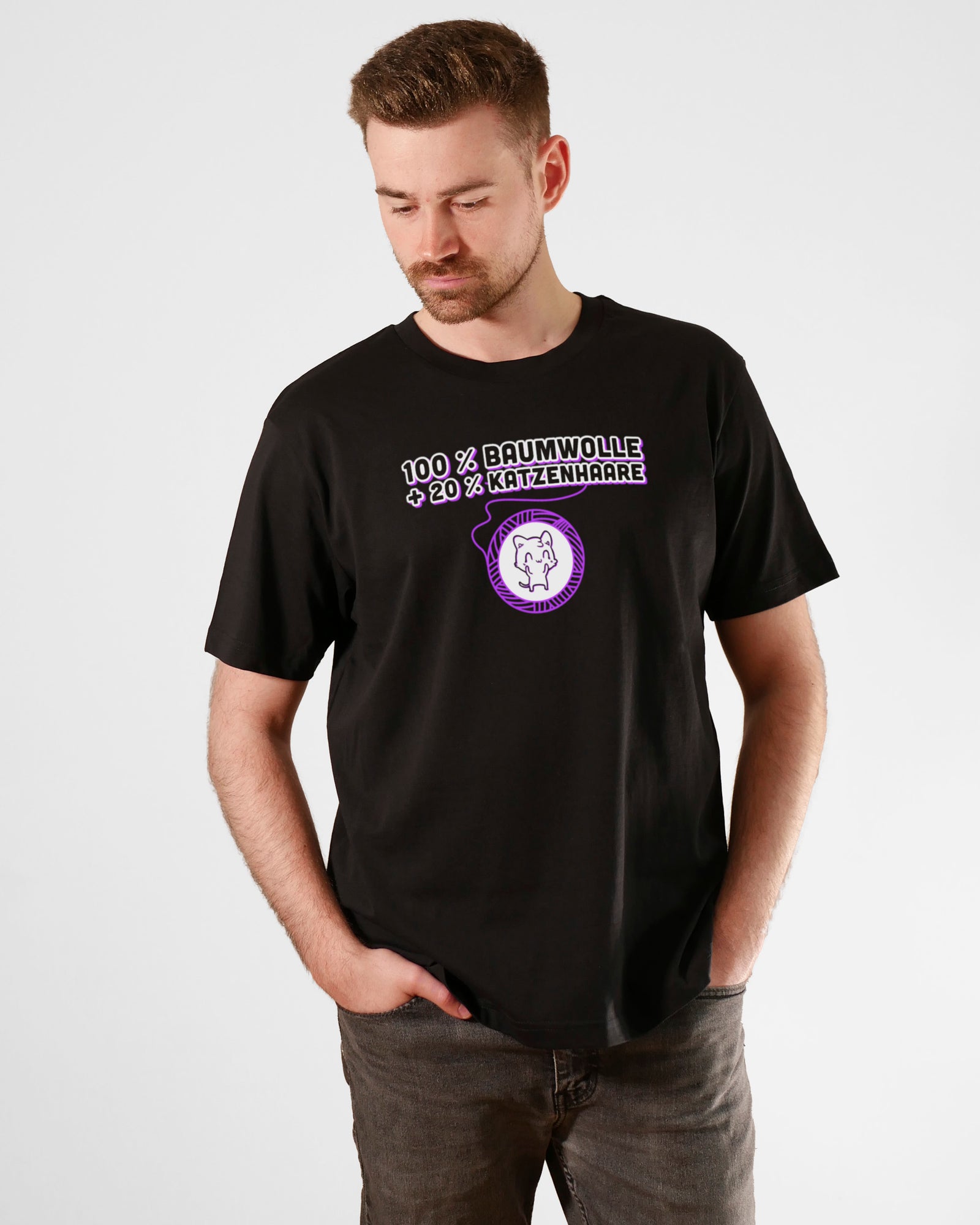 100 % Katzenhaare | 3-Style T-Shirt