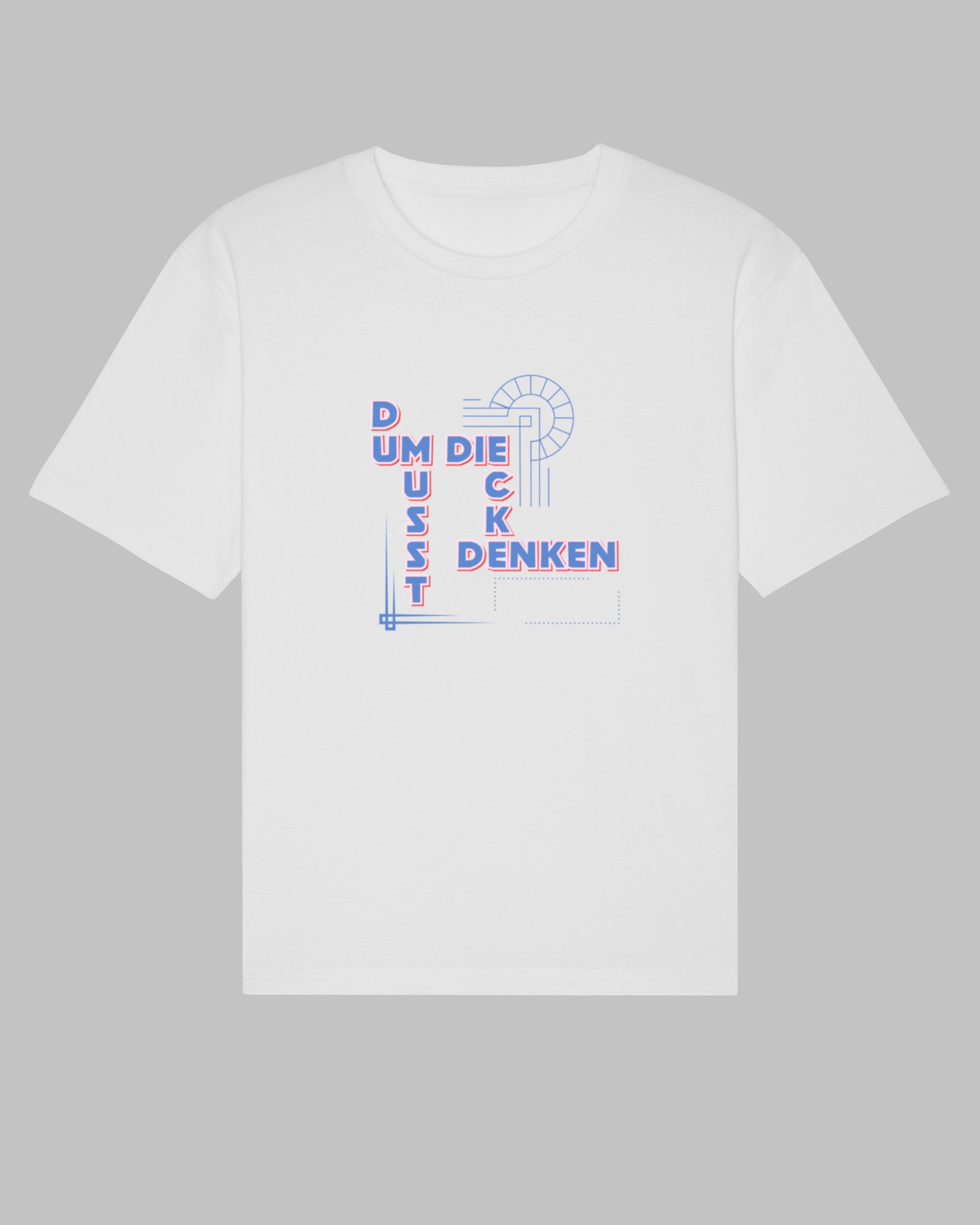 Um die Ecke denken | 3-Style T-Shirt