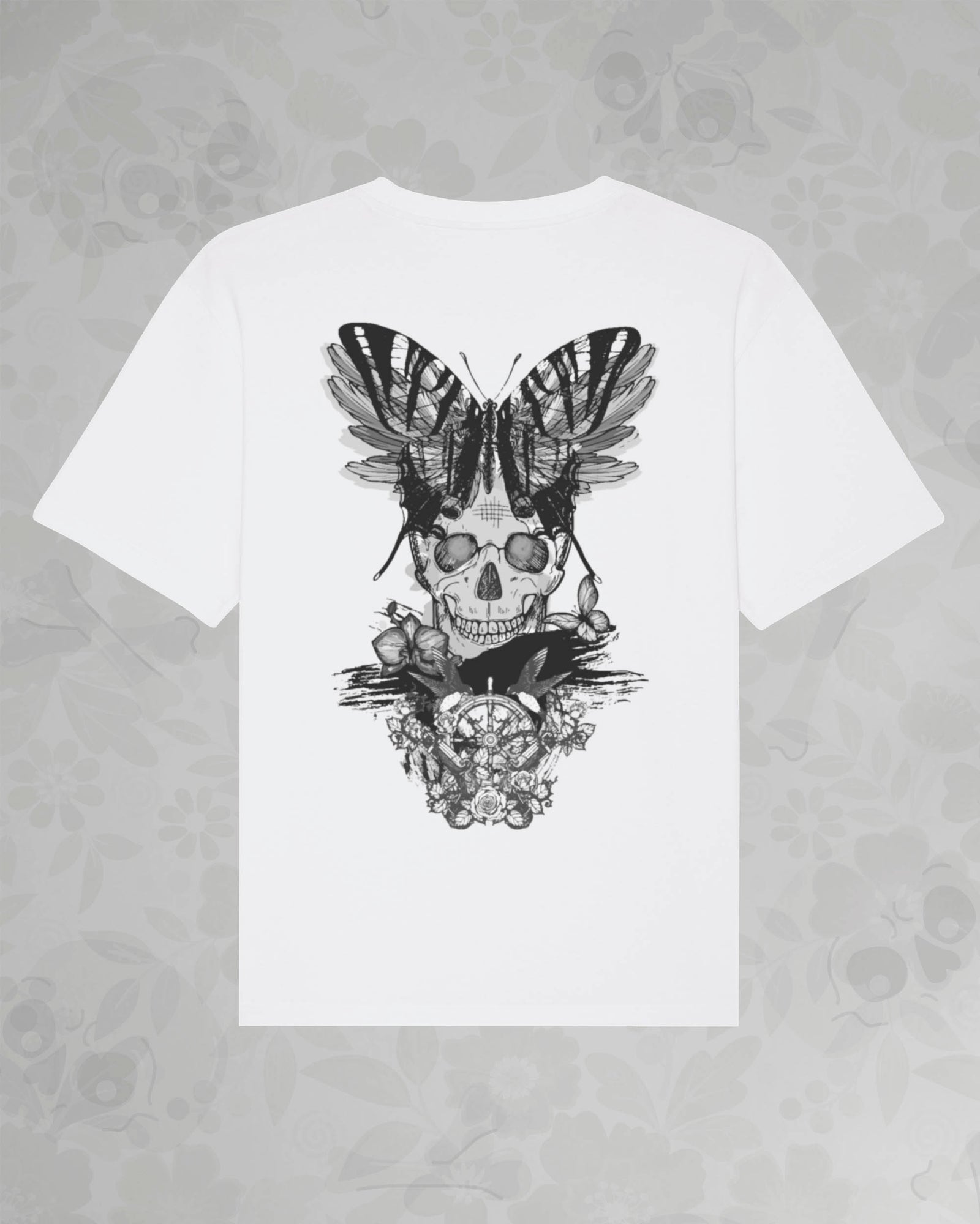 Bones & Butterflies | 3-Style T-Shirt