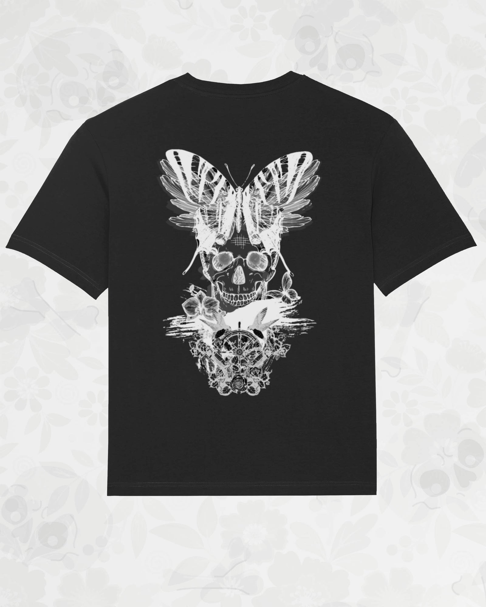 Bones & Butterflies | 3-Style T-Shirt