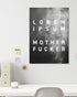 Lorem Ipsum | 3-Type Poster