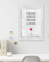 Weinliebe | 3-Type Poster