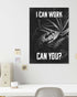 I can work | 3-Type Poster