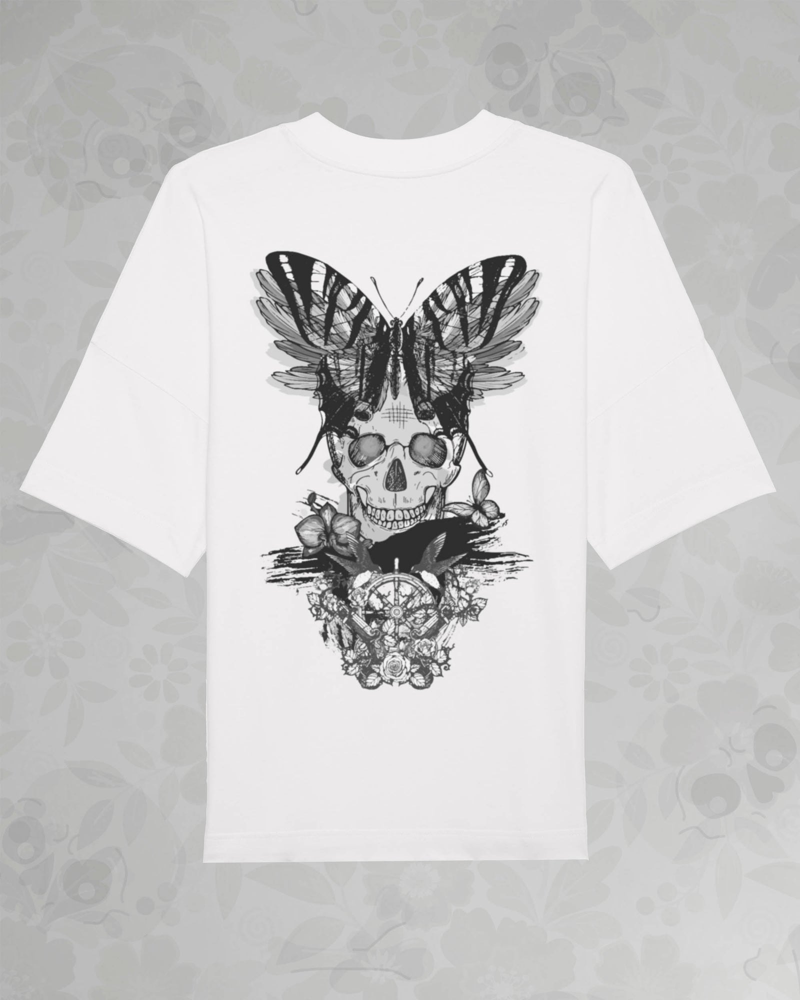 Bones & Butterflies | 3-Style T-Shirt