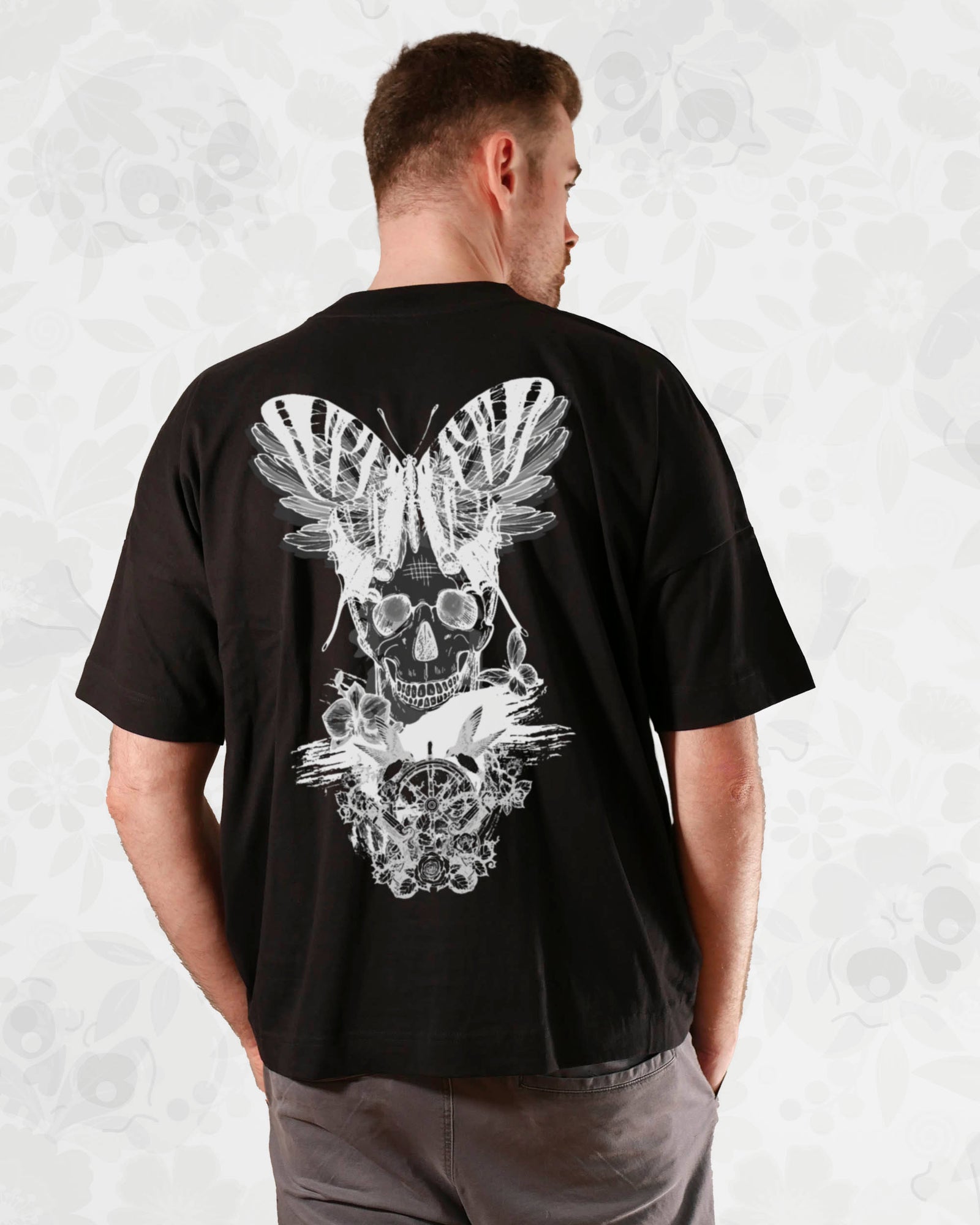 Bones & Butterflies | 3-Style T-Shirt