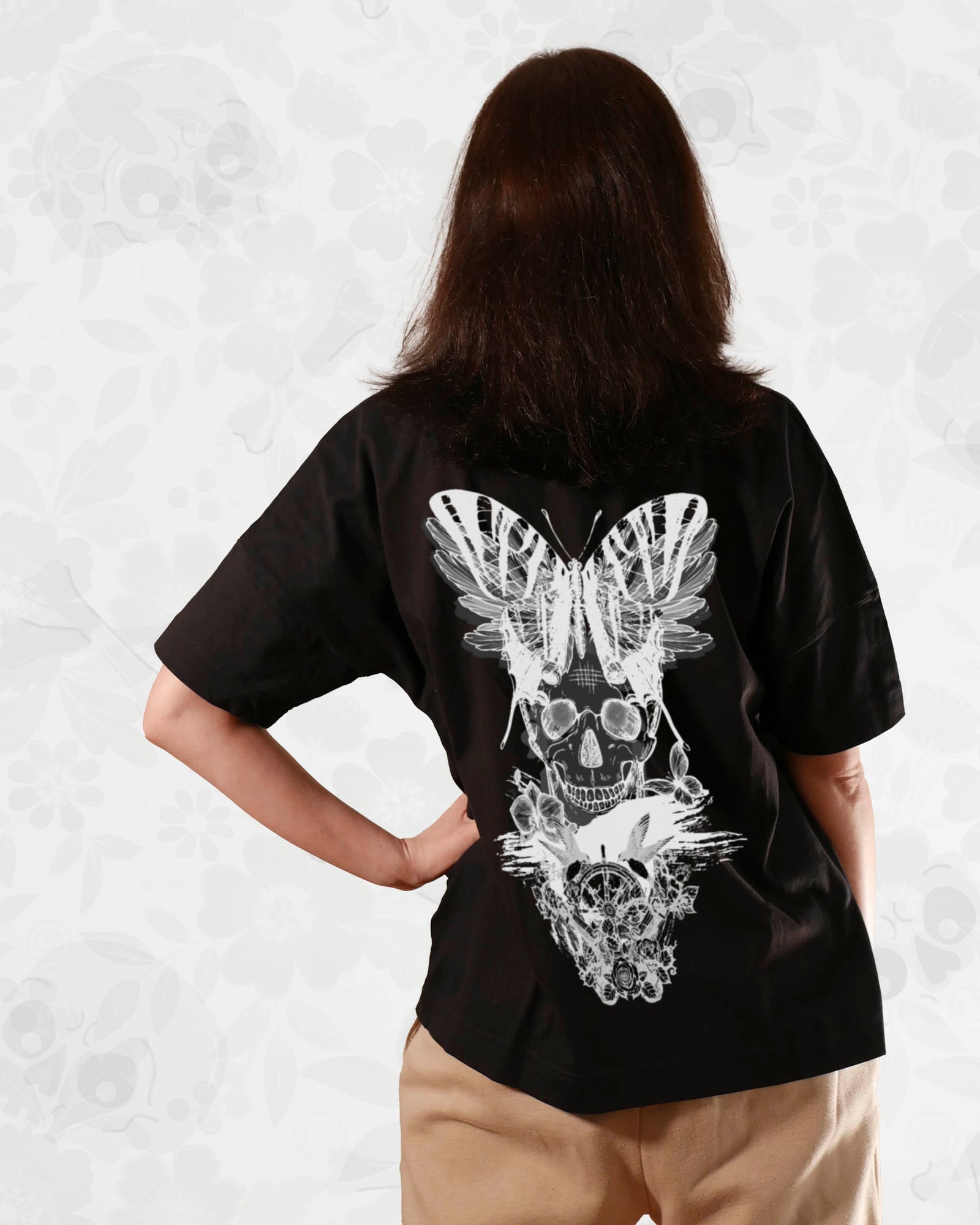 Bones & Butterflies | 3-Style T-Shirt