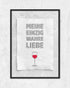 Weinliebe | 3-Type Poster