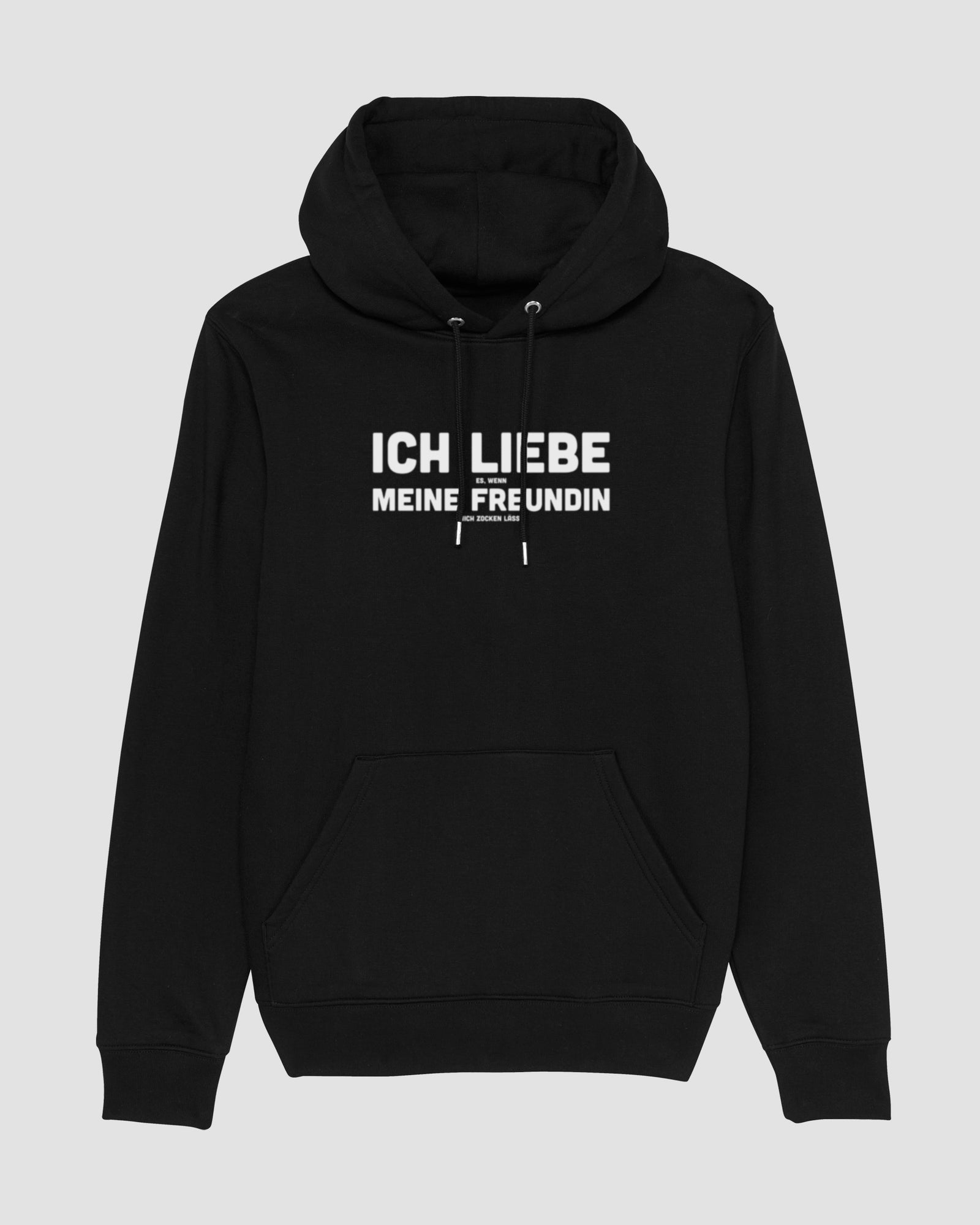 Ich liebe es, wenn meine Freundin mich zocken lässt | 3-Style Hoodie