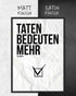 Mehr Taten | 3-Type Poster