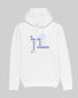 Um die Ecke denken | 3-Style Hoodie