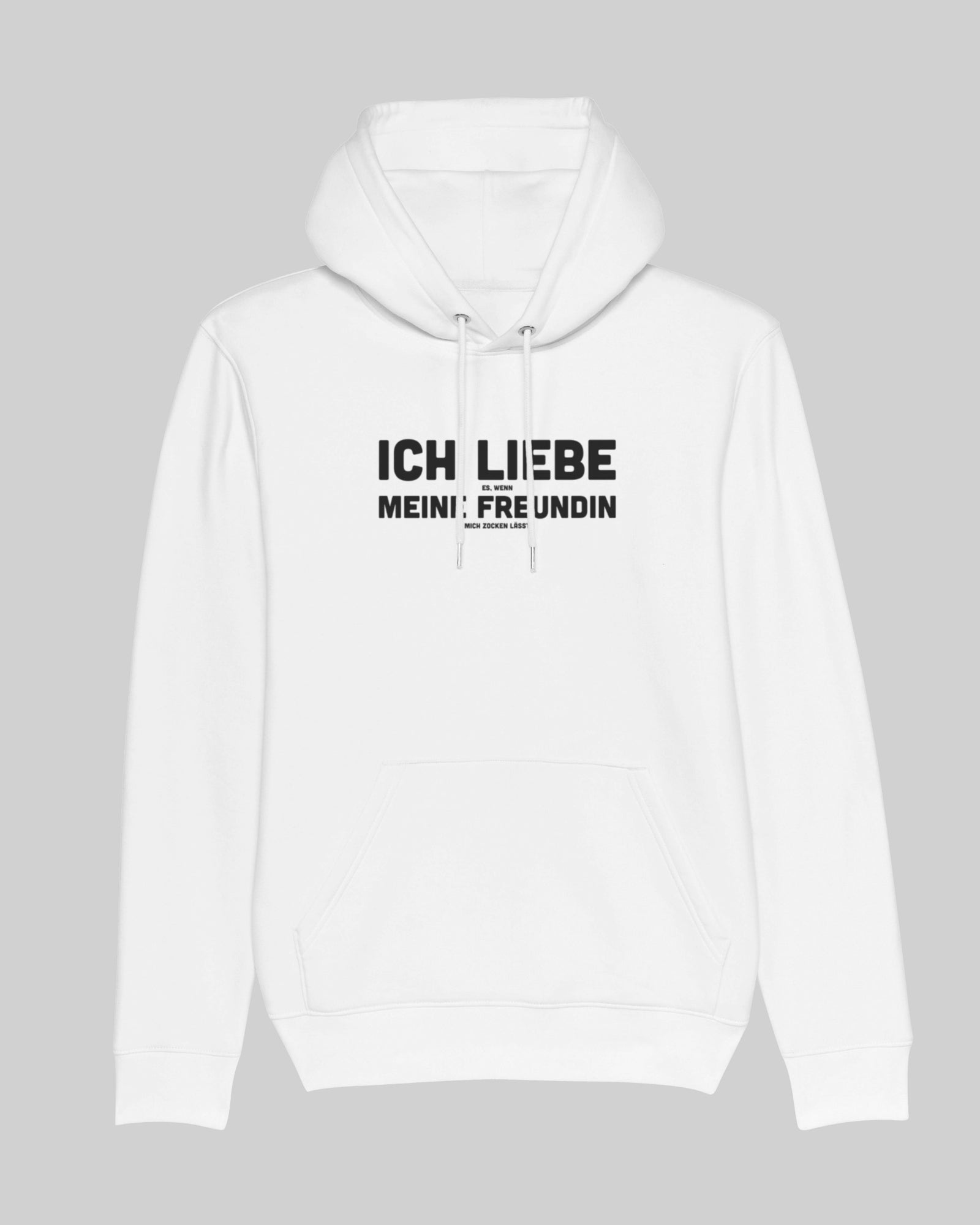 Ich liebe es, wenn meine Freundin mich zocken lässt | 3-Style Hoodie