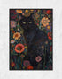 Katze im Garten II | Poster