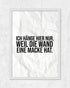 Habe ne' Macke | 3-Type Poster