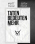 Mehr Taten | 3-Type Poster