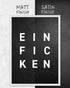 Ein Fic Ken | 3-Type Poster