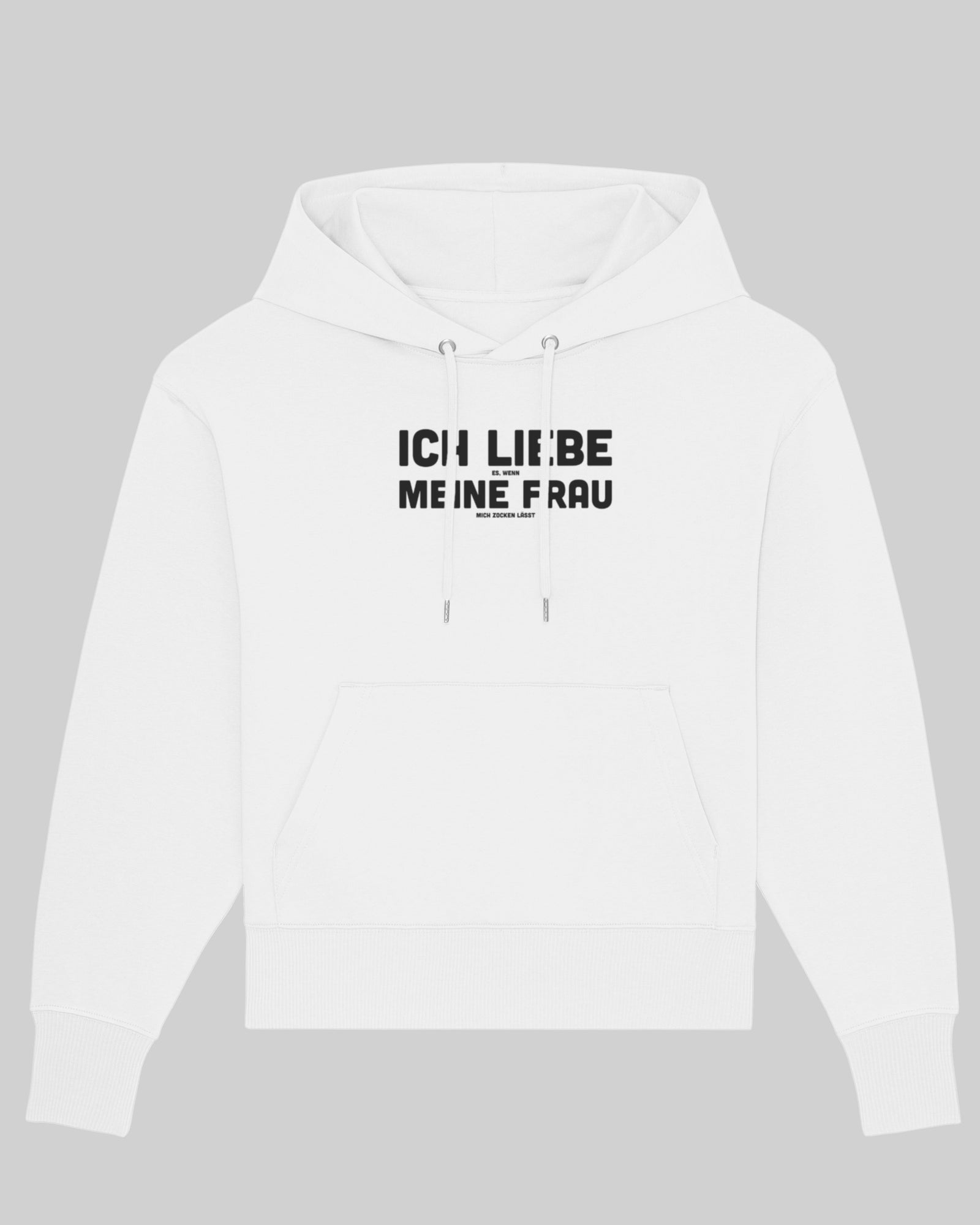 Ich liebe es, wenn meine Frau mich zocken lässt | 3-Style Hoodie