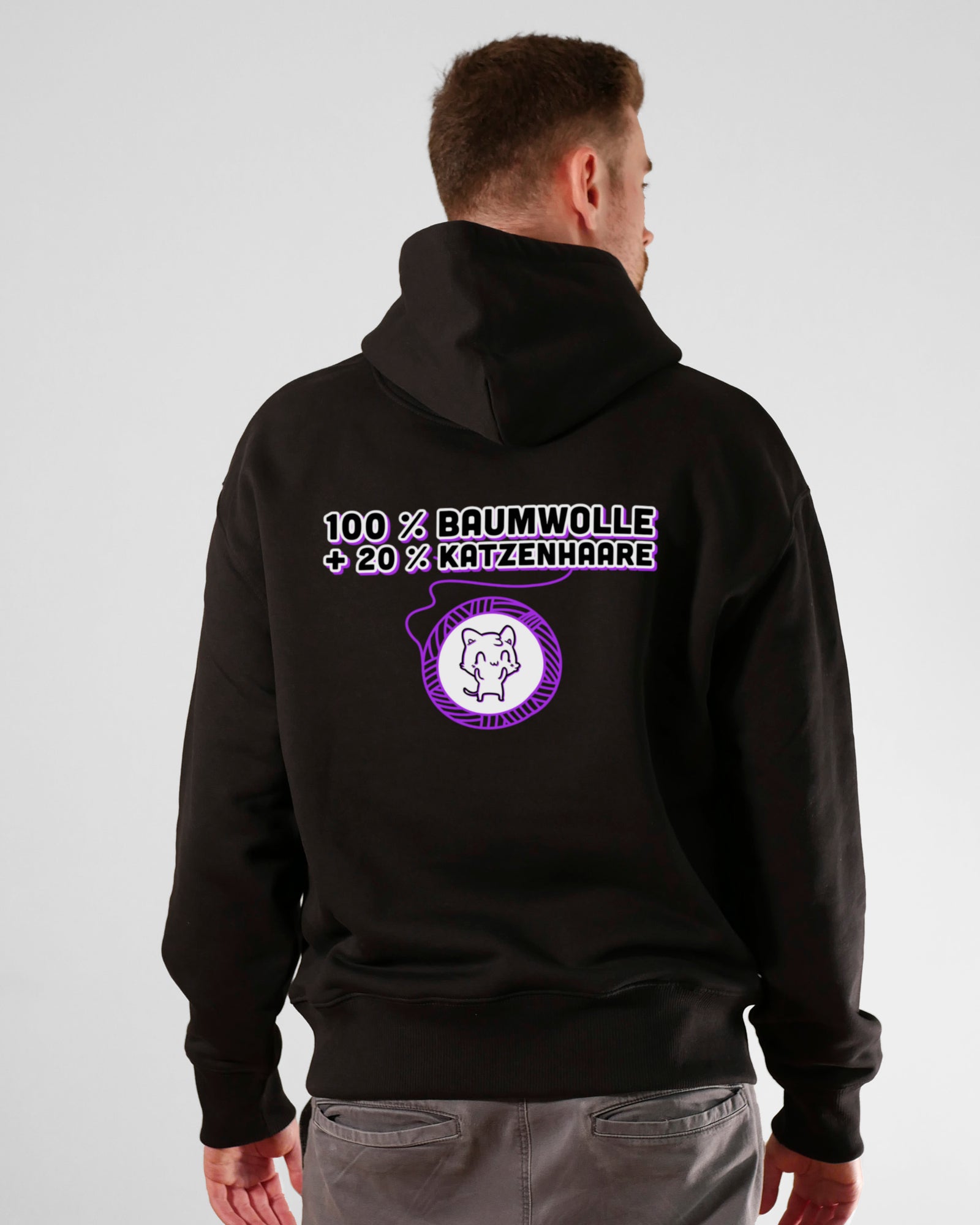 100 % Katzenhaare | 3-Style Hoodie