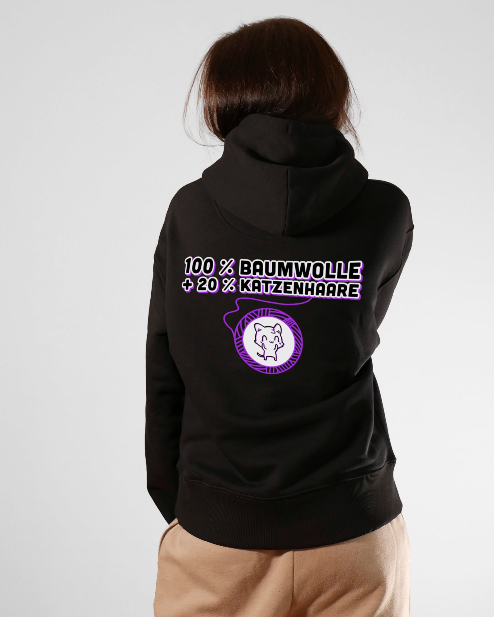 100 % Katzenhaare | 3-Style Hoodie