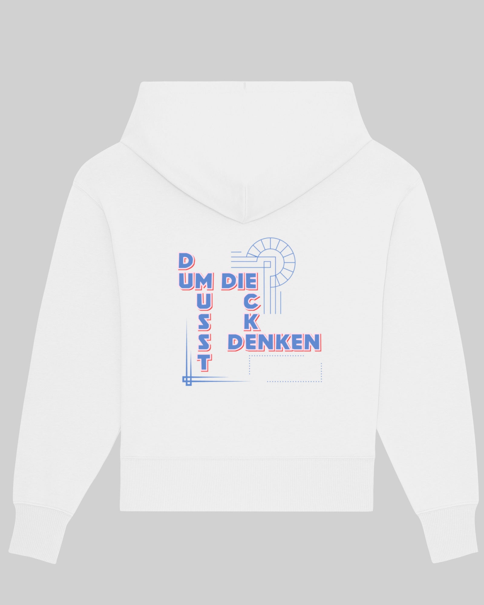 Um die Ecke denken | 3-Style Hoodie