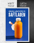 Saftladen | 3-Type Poster