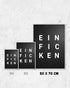 Ein Fic Ken | 3-Type Poster