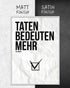 Mehr Taten | 3-Type Poster